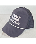 Dutch Bros Drink More Coffee Hat Cap Mesh Back Trucker - $147.39 MXN