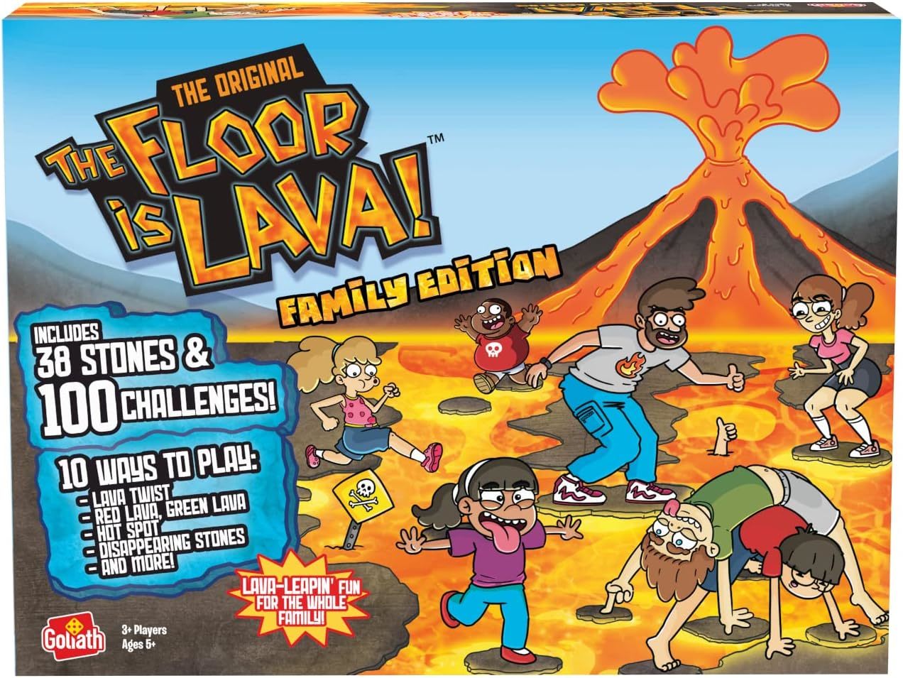 The The Floor is Lava Family Edition Interactive Game for Kids and Adults Promot - £44.44 GBP