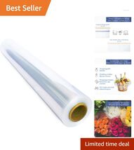 Food Safe Clear Cellophane Wrap 31.5x110ft - Perfect for Weddings &amp; Events - $49.45