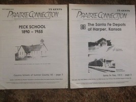 Lot Of 2 Magazines Prairie Connection 2002 Harper Sumner County Kansas [Z104o] - £15.06 GBP