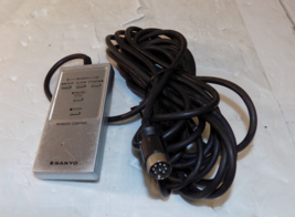 Vintage Sanyo Remote Control 410054880 For VCR Untested - £17.94 GBP