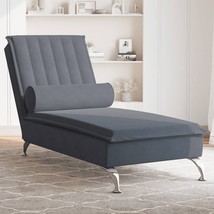  Massage Chaise Lounge Dark Grey - $4,176.76 MXN