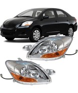 GXYWADY Headlight Assembly Replacement for 2007-2011 Yaris Sedan Halogen - $278.94 CAD