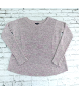 American Eagle Outfitters Sweater Womens Medium Purple Gray Metallic Pul... - £19.74 GBP