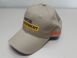 Trucker Cap Hat Industrial Capital Equipment Kubota Khaki - $21.77