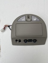 08-14 Nissan Armada Front Gray QX56 Roof Console Overhead Map Light Dome Storage - £140.13 GBP