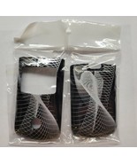 Motorola T720 T720i Front and Back Cover Black With White Swirls NOS - £9.48 GBP