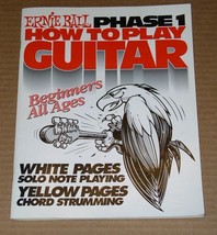 Ernie Ball Phase 1 How To Play Guitar Songbook Vintage 1992 Roland S. Ball - £19.97 GBP