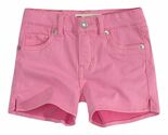 Levi Strauss ~ Girl's Size 8 Reg ~ Pink ~ Shorty Short ~ Adjustable ~ St... - $20.00