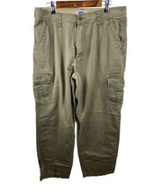 Old Navy Cargo Pants Size 36x34 (33) Mens Vintage 2000s Y2K Green Baggy Military - $46.44