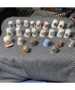 Lot of 25 Various Types of Thimbals - $34.28 CAD