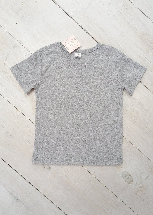 T-Shirt (kids unisex), Summer,  Nosi svoe 6021-001-1 (siryj) - $11.08+