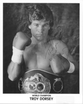Troy Dorsey Signed Autographed Boxing Glossy 8x10 Photo - £11.98 GBP