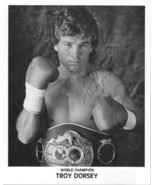 Troy Dorsey Signed Autographed Boxing Glossy 8x10 Photo - $285.59 MXN