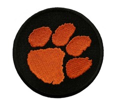 Clemson Tigers NCAA College Football Embroidered Sew On Iron On Patch Black - £8.99 GBP+