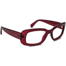 Ray-Ban Sunglasses Frame Only RB 4122 735/8G Burgundy Rectangular Italy 49 mm - £39.20 GBP