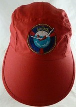 Vintage 80’s Jantzen  Embroidered Cotton Strap back Hat cap Clean Water - £21.35 GBP