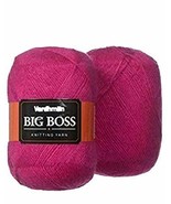 VARDHMAN YARN Big boss Wool Hand Knitting Soft Fingering Hank 2400gm Dar... - $30.75