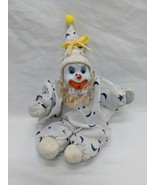 Clown In Moon Star Pajama Outfit 7&quot; Figurine - $25.06 CAD