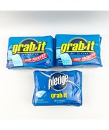 THREE Pledge Grab It Dust Allergen Dry Cloths Unscented 16 each New *READ - $48.99