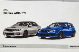 2013 Subaru Impreza wrx/sti Operators Owner Owners Manual OEM Factory - £35.73 GBP