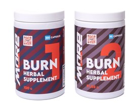 Burn Stack Burn 1 and Burn 2 190caps Fat Loss More Healthy Nutrition MEGA SALE - £75.63 GBP
