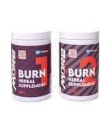 Burn Stack Burn 1 and Burn 2 190caps Fat Loss More Healthy Nutrition MEG... - £73.95 GBP