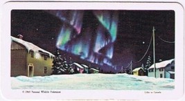 Brooke Bond Red Rose Tea Card #6 Aurora Borealis The Space Age - £0.78 GBP