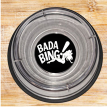 Bada Bing The Sopranos Strip Club Snack Cereal Change Dish or Pet Bowl NEW.14oz. - £9.80 GBP