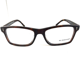 New BURBERRY B 222-F3536 55mm Tortoise Rx Men’s Women’s Eyeglasses Frame Italy - £135.71 GBP