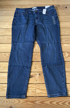 lane bryant NWT $69.95 women’s Skinny mid Rise jeans Size 18 blue O9 - £26.48 GBP