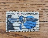 US Stamp Mariner 10 10c Used - £0.73 GBP