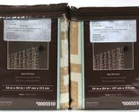 2 Count Spring Brands 0005510 Fanelli 54&quot; X 84&quot; Straw Polyester Back Tab... - $37.99