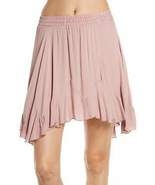 Free People Womens Pink Above the Knee Pleated Skirt, Size Small - $40.00