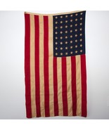 US American Flag 48 Star 32&quot; x 57&quot; WWII Era - €46,25 EUR