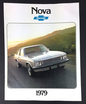 Vintage 1979 NOVA Chevy Chevrolet Car Sales Brochure 11 pages - £7.53 GBP