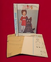 McCall&#39;s 5898 Little Orphan Annie Doll &amp; Sandy Dog Doll Pattern Vtg 1977... - $19.78
