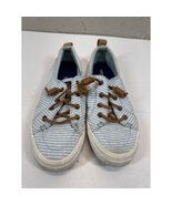 Sperry Shoes Womens Crest Vibe Sneakers White Blue Casual Size 6.5 - $34.96 CAD