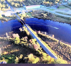 C2020s Maine Postcard Unposted Milo Sebec River West Main Street Bridge ... - $19.99