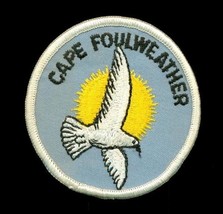 Vintage Travel Souvenir Embroidery Patch Cape Foulweather Seagull Bird - £7.73 GBP
