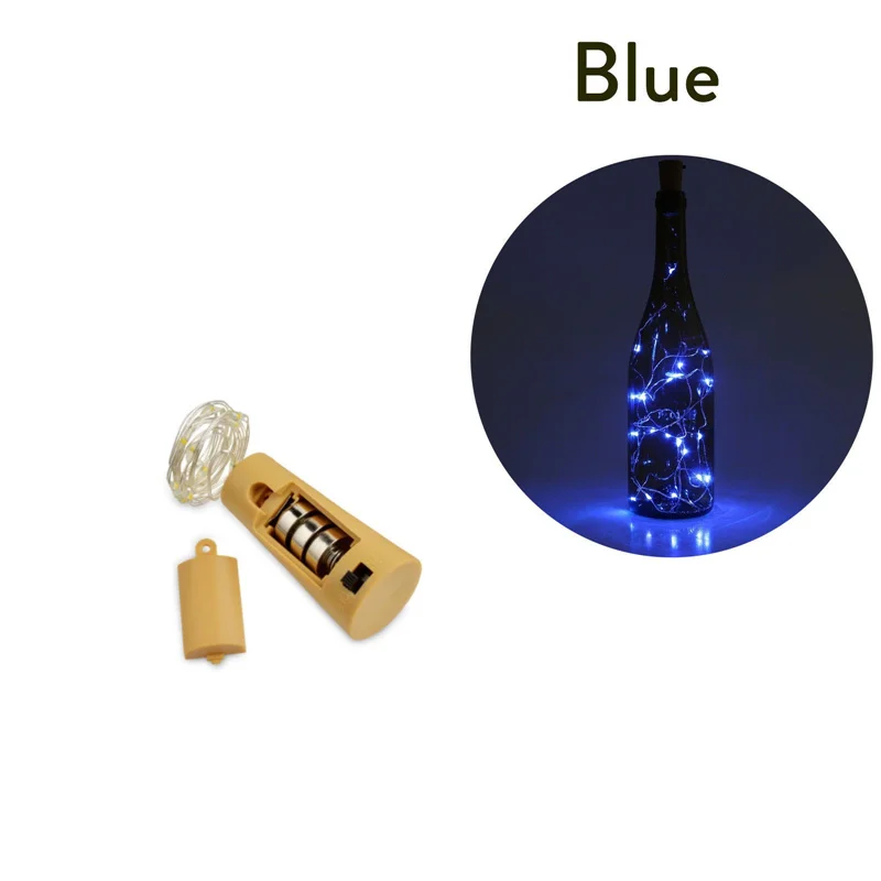 3/5m Battery Powered Cork Wine Bottle Light  DIY LED String Light Light Birthday - £123.90 GBP