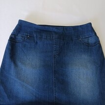 S.C. & Co. Denim Skort Women's Medium Cotton Blend Pull-On Stretch Mini Skirt image 12