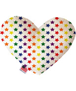 Rainbow Stars 8 inch Heart Dog Toy - $47.85 CAD