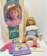 VTG 1987 Worlds of Wonder Julie Worlds Most Intelligent Talking Doll Box... - £61.96 GBP