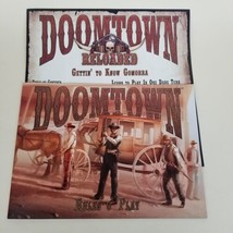 Rule O&#39; Play and Gettin&#39; To Know Gomorra Booklets For Doomtown Reloaded AEG 2014 - £7.99 GBP