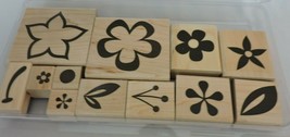 Stampin Up Island Blossoms Rubber Stamp Set Tropical Flowers Floral Card Making - £9.58 GBP