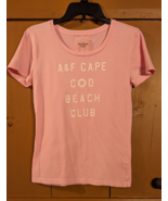 Abercrombie &amp; Fitch T-Shirt Women&#39;s Size L Cape Cod Beach Club Graphic A... - £11.57 GBP