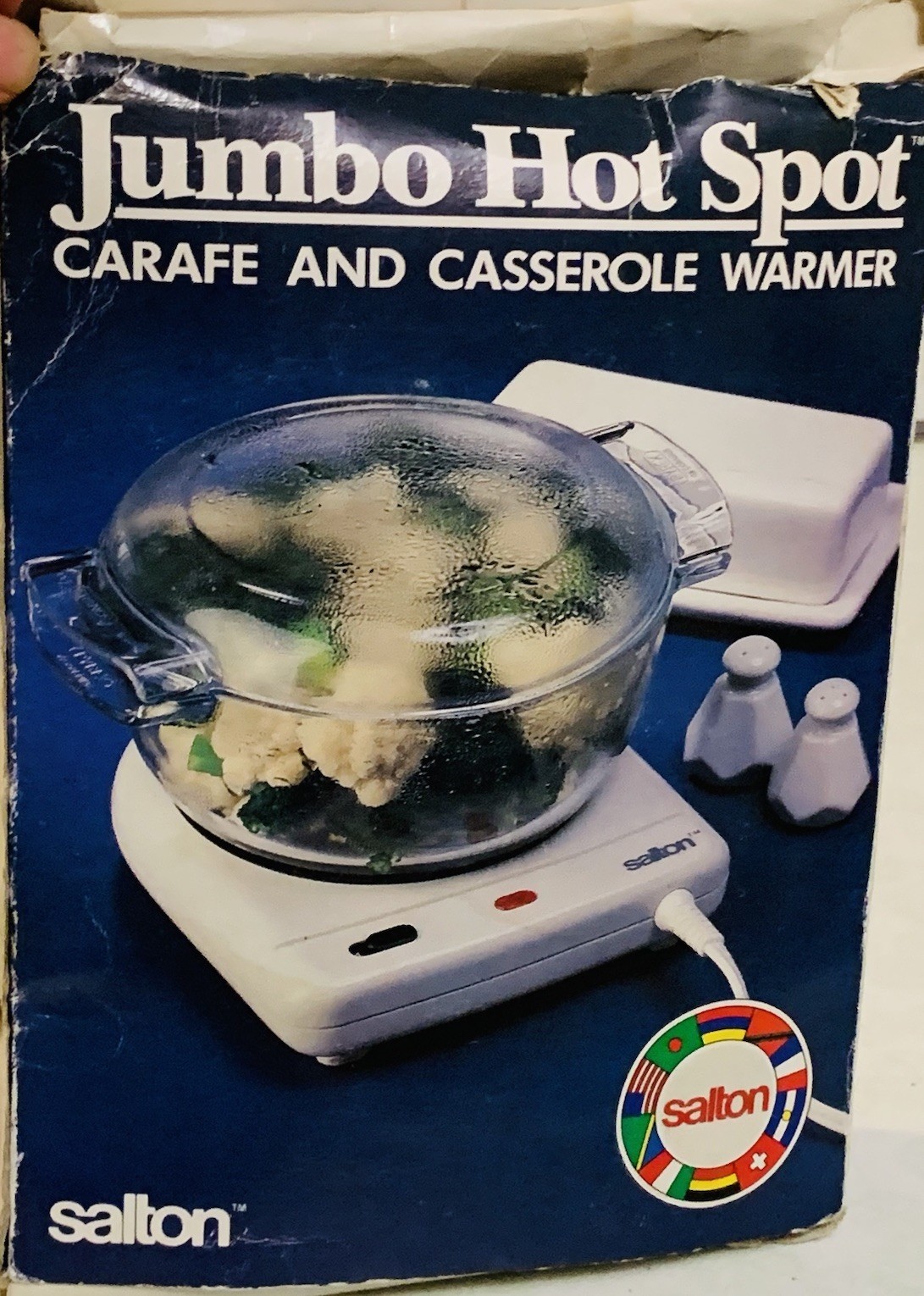 Salton Electric Jumbo Hot Spot Coffee Warmer MW-1- In Box Without Mug - $23.99
