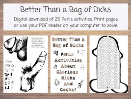 Better Than a Bag of Dicks: Penis Activities About Glorious Dicks And Cocks! Pen - £1.59 GBP