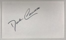 Dave Cowens Signed Autographed 3x5 Index Card #4 - Basketball HOF - £11.71 GBP